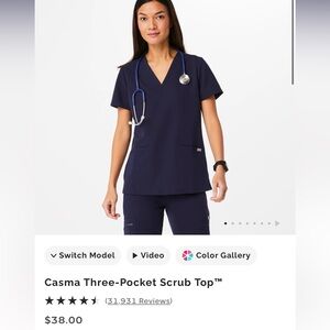 Figs Scrub top!
